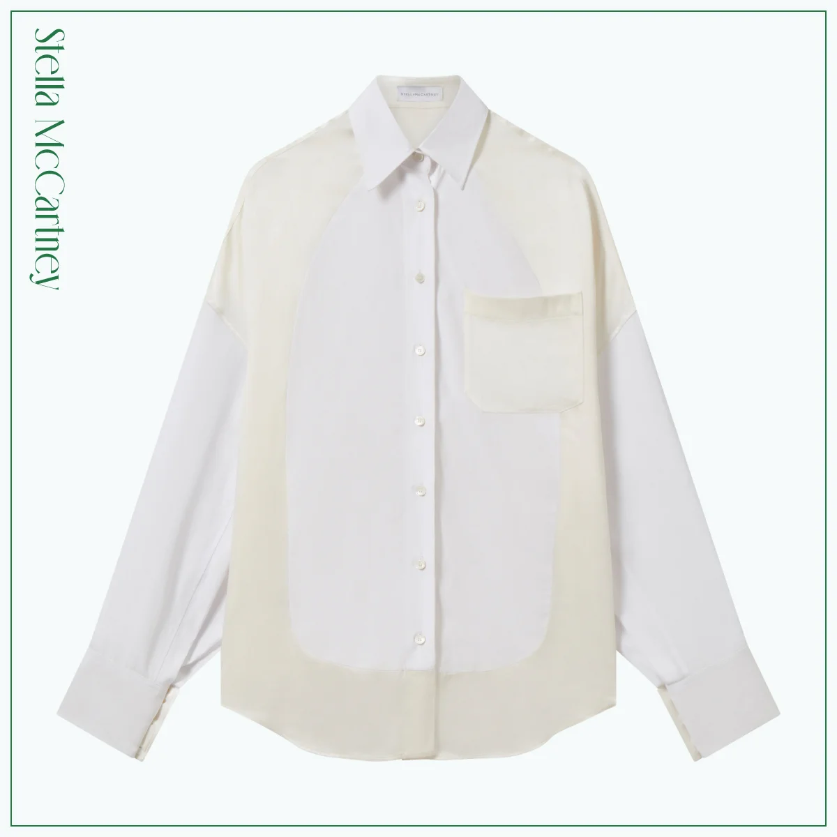 ステラ マッカートニー オンオフで頼れるエッセンシャルなシャツ