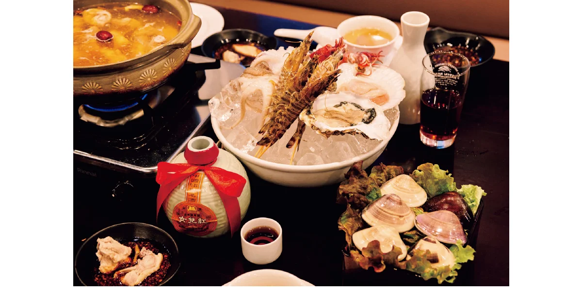 威皇花雕醉鶏鍋(ウェイファン ファーディアオズイジーグオ) 広東料理 六本木店