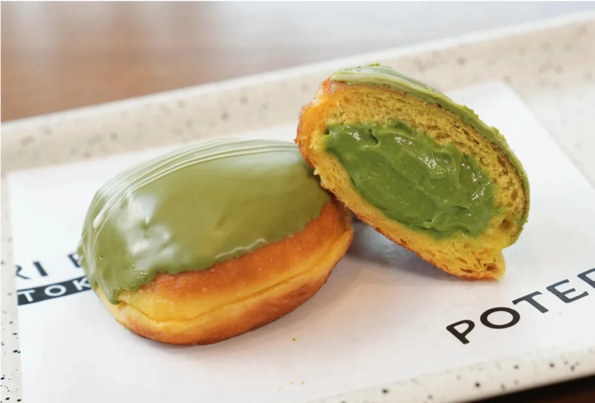 POTERI BAKERY -TOKYO-の夏の新作、生ドーナツ「抹茶クリーム」