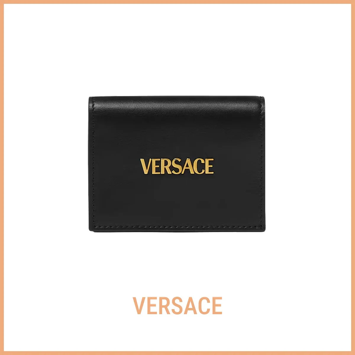 ヴェルサーチェ　VERSACE　 財布〈H8×W11×D3cm〉¥68,200