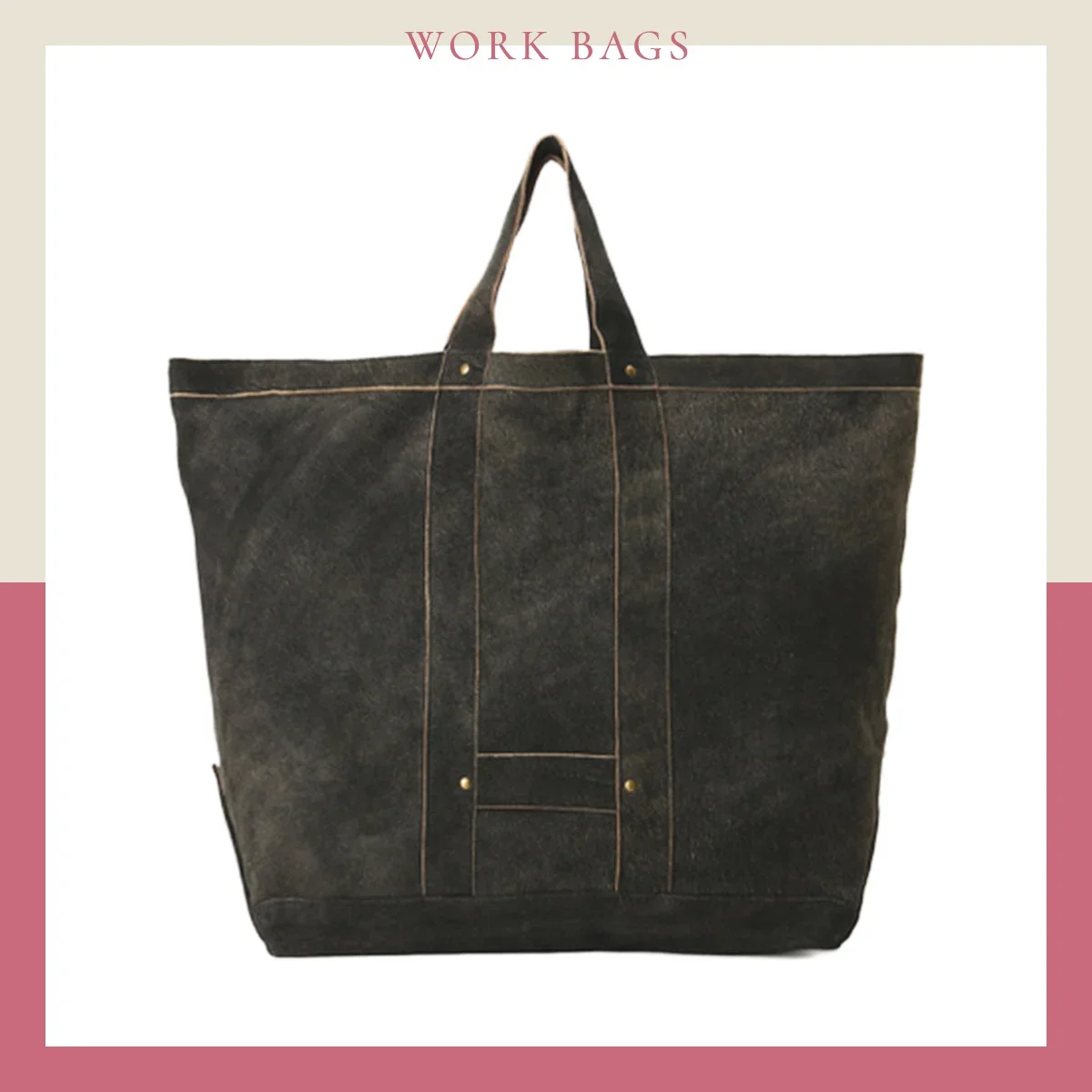 セブンバイセブンのトートバッグの画像