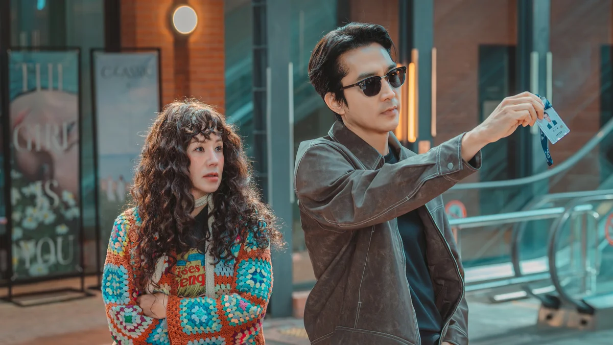 2025年新作韓国ドラマ　おすすめ　ときめく恋愛ドラマ　U-NEXT配信　ソン・スンホン『かけがえのない私のスター』の場面写真