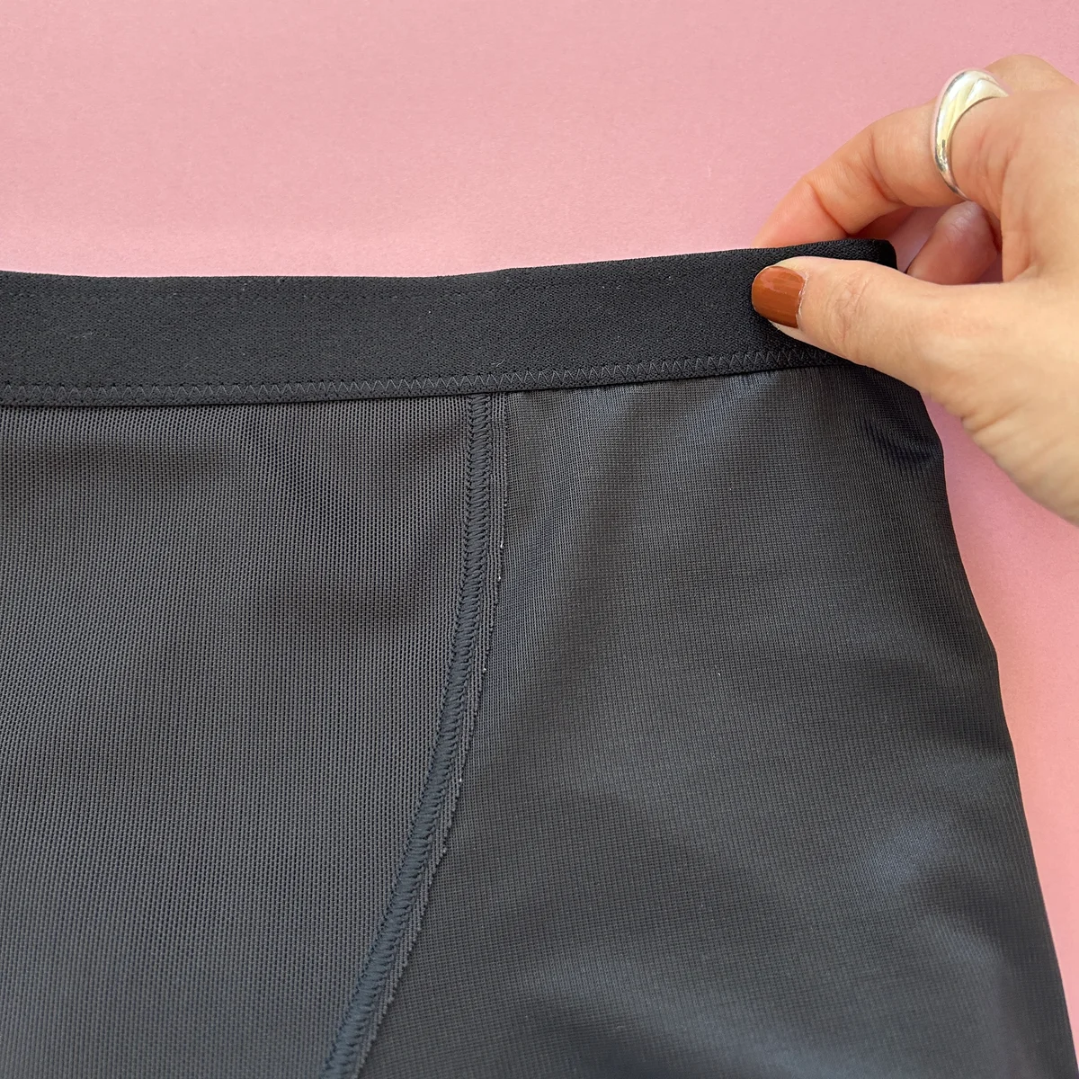 ユニクロのエアリズムシェイパーショーツのパワーネット部分