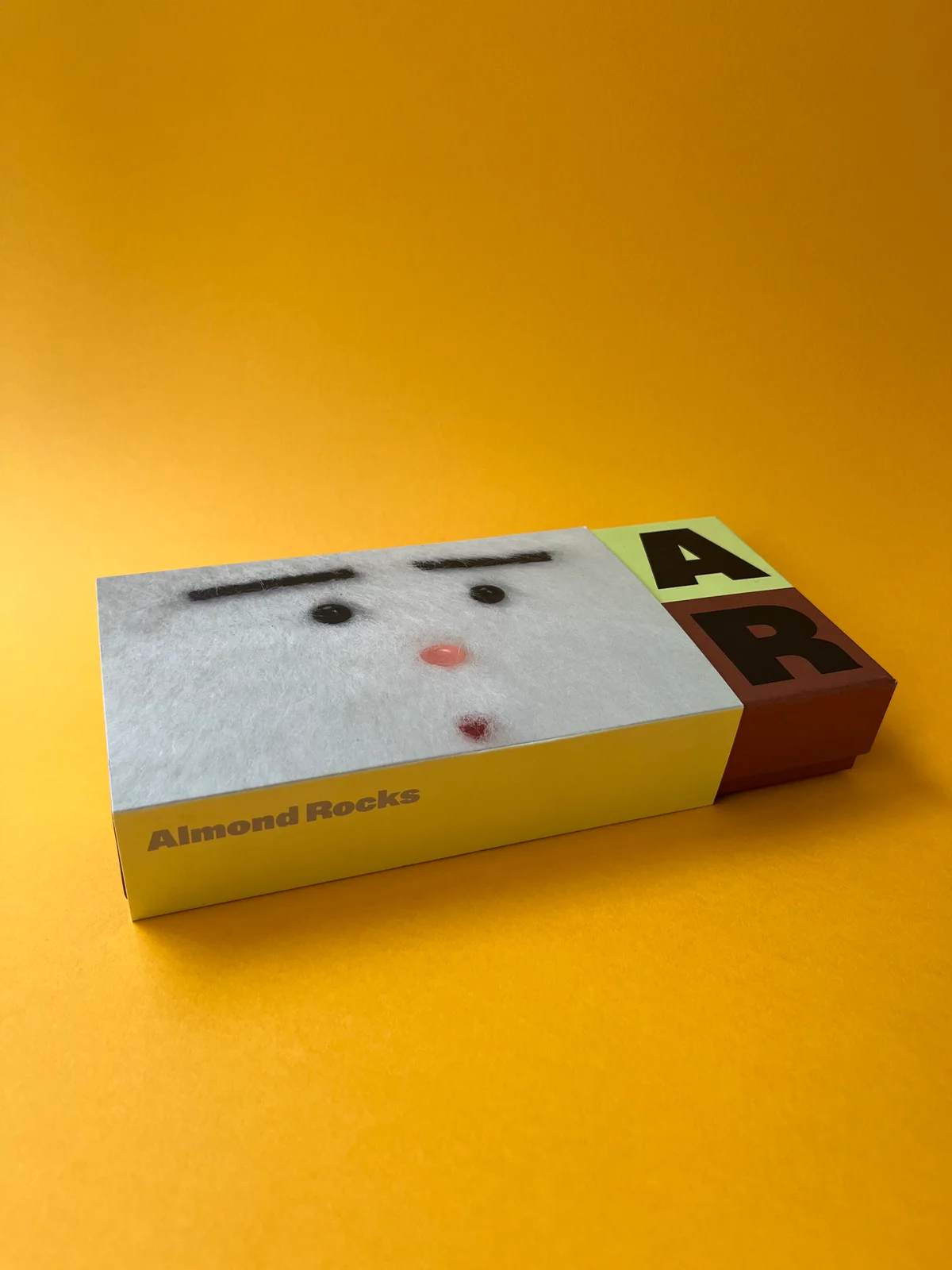 Almond Rocks 片岡メリヤス コラボレーション靴下 パッケージの物撮り