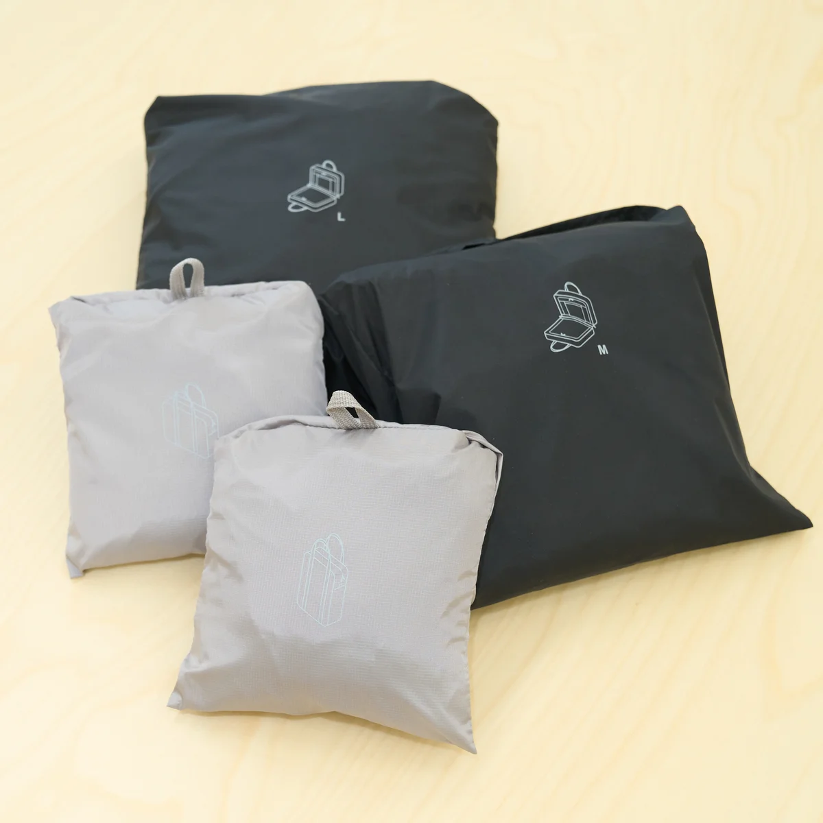 無印良品　たためるボストンバッグ