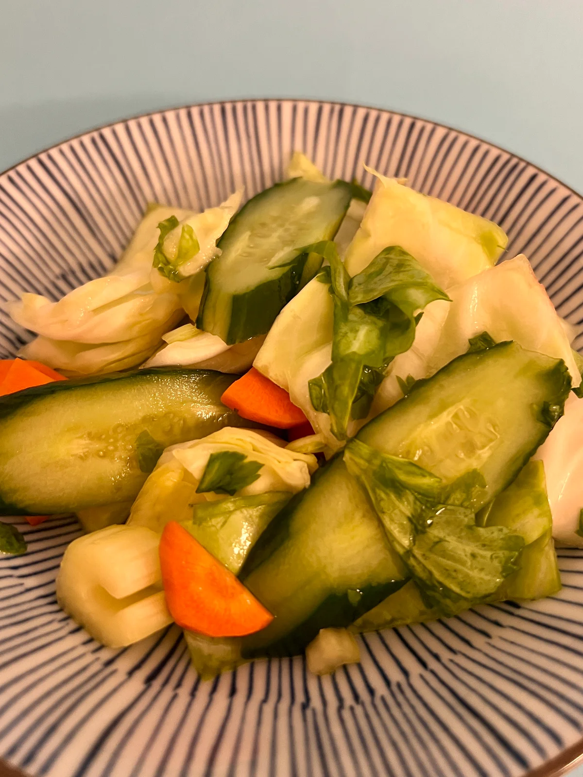 早漬一番味 うめしそ風味で漬けた野菜 冷蔵庫の常備野菜