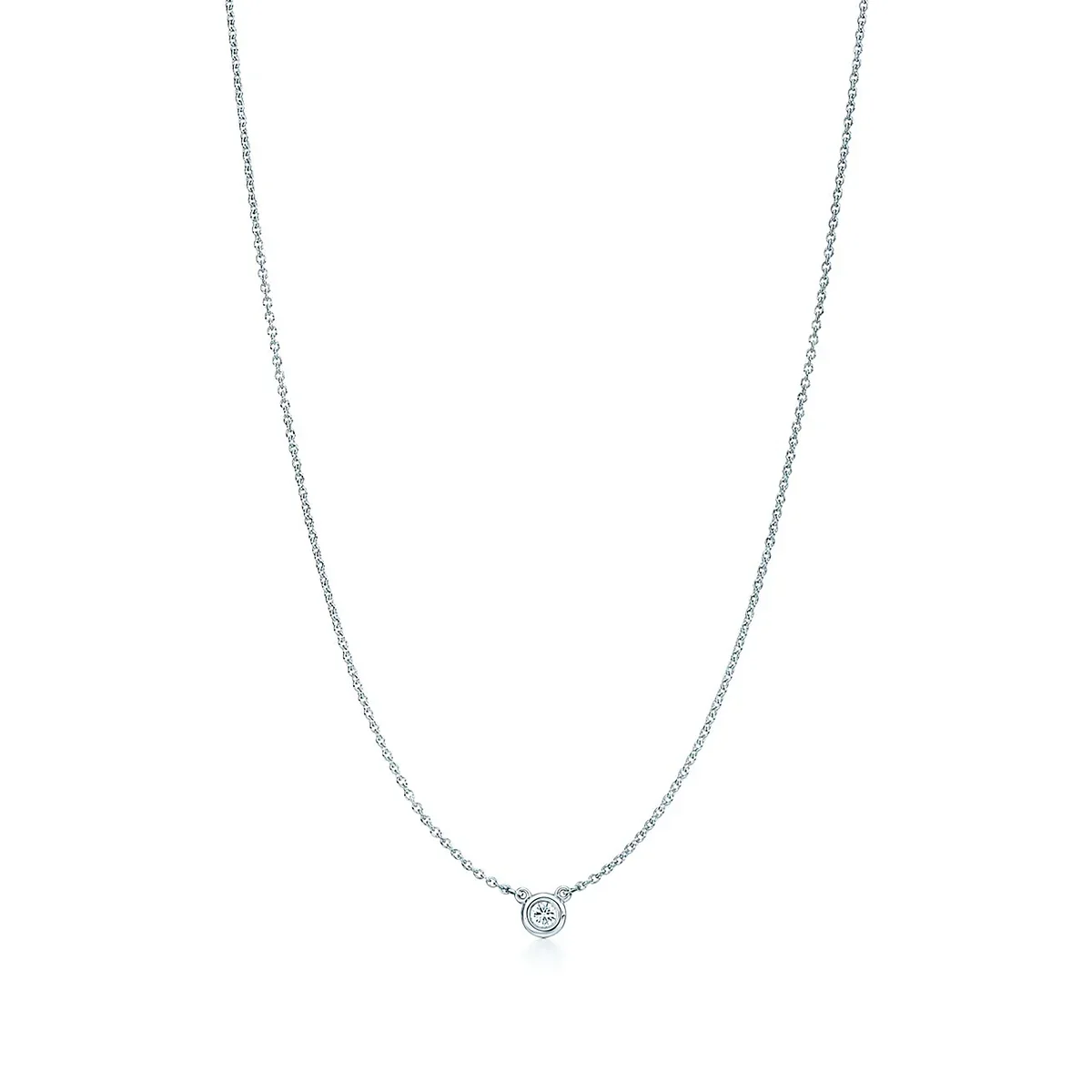 ティファニーの「エルサ・ペレッティ™ ダイヤモンド バイ ザ ヤード™ ペンダント」〈SV、ダイヤモンド〉