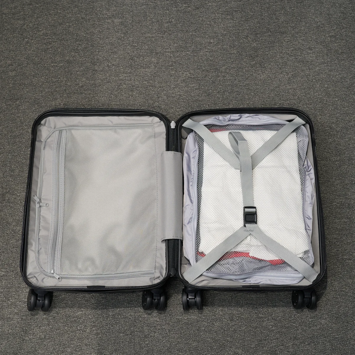 無印良品　仕分けケース　キャリーケース