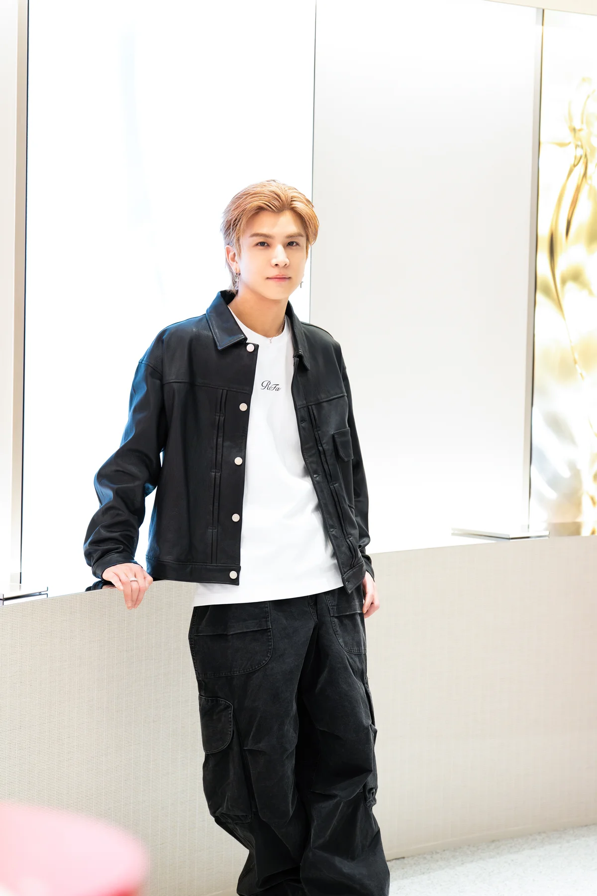 岩田剛典　リファ バイタルウェアのインタビュー取材写真