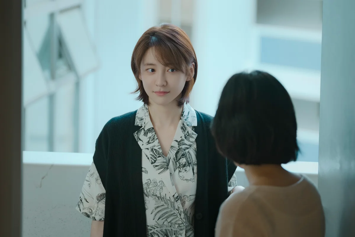 2025年最新韓国ドラマ　Netflix配信『ウンジュンとサンヨン』の場面写真　パク・ジヒョン