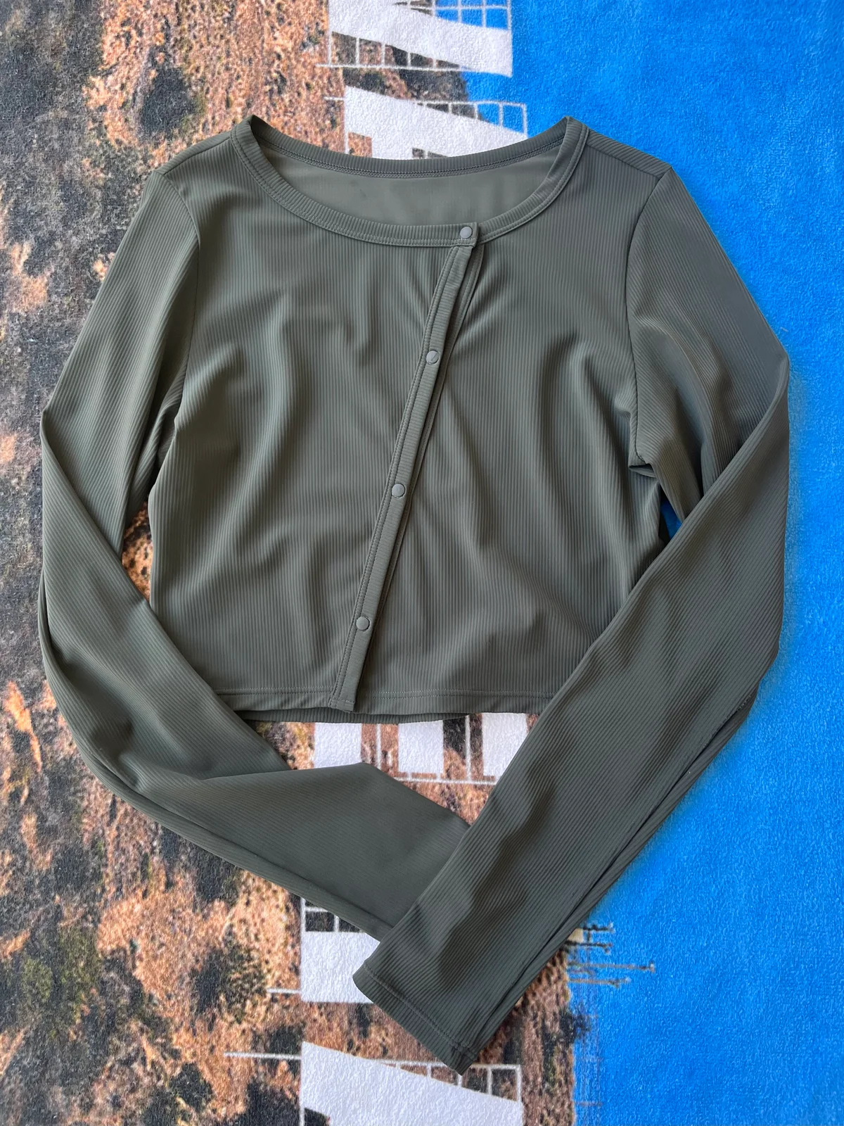 SPURSHOP スピードブレス リブラッシュカーディガン 物撮り