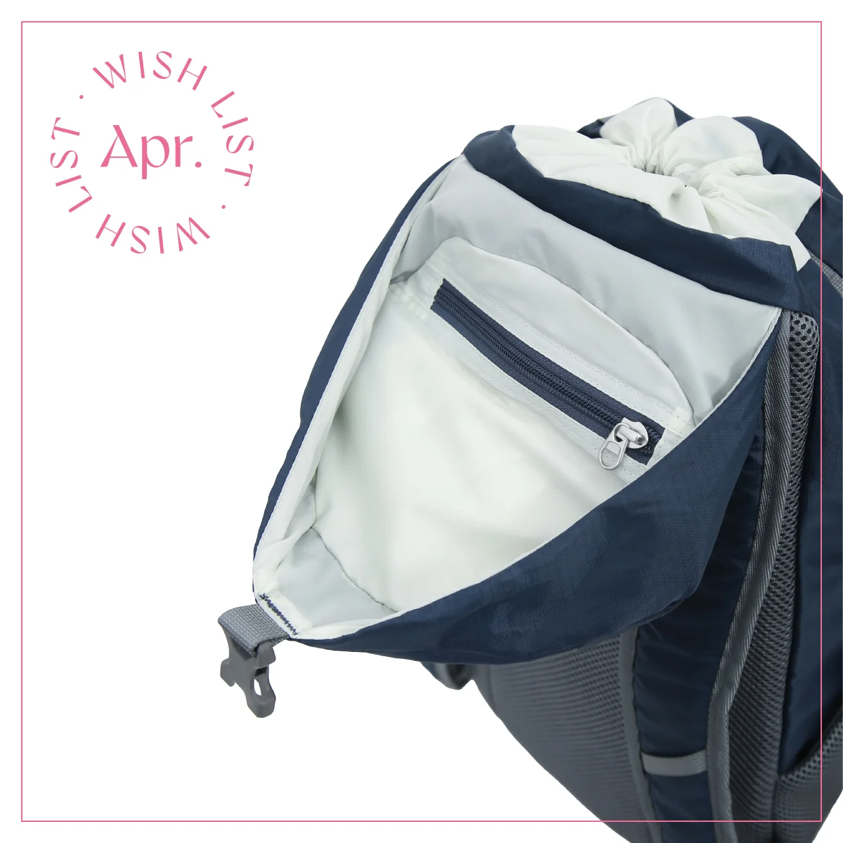 ミニットミュートのsporty bask backpack