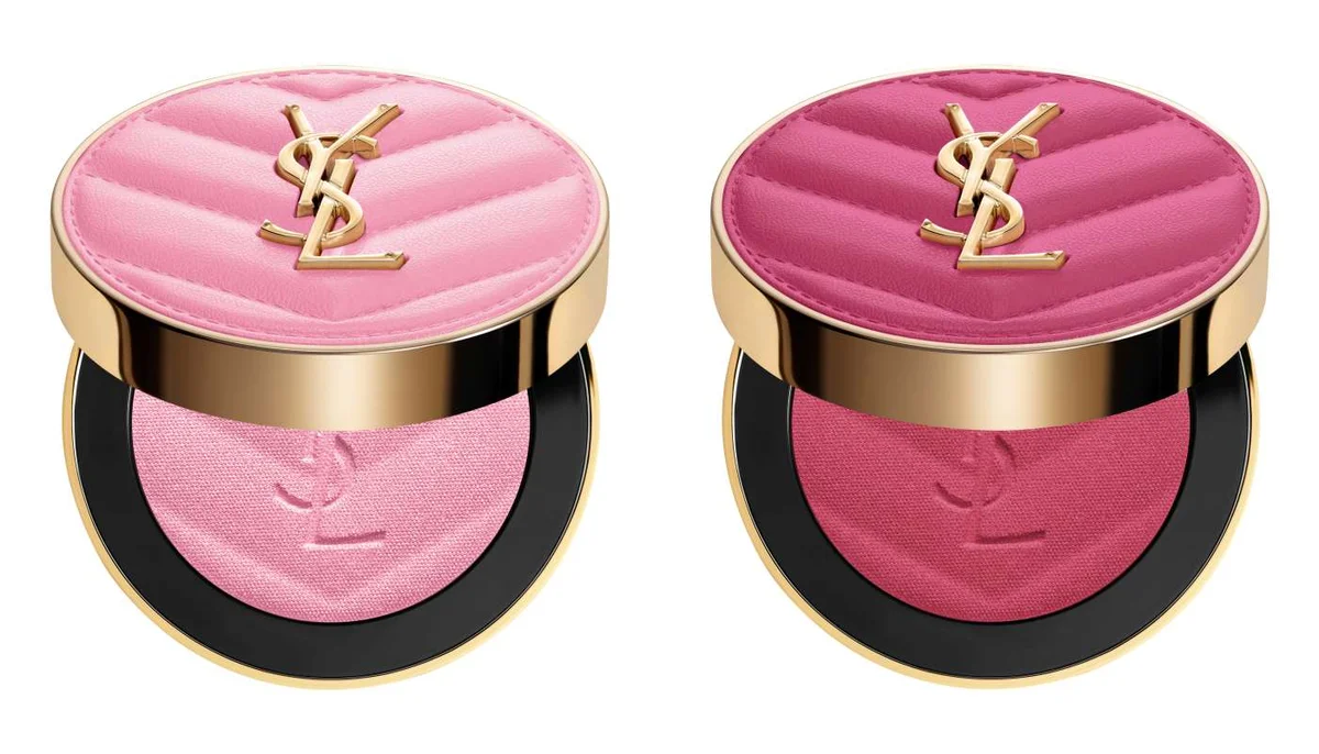 イヴ・サンローラン YSL メイクミーブラッシュ パウダー 左から/10、66 各¥8,360〈2026年1月2日限定発売〉