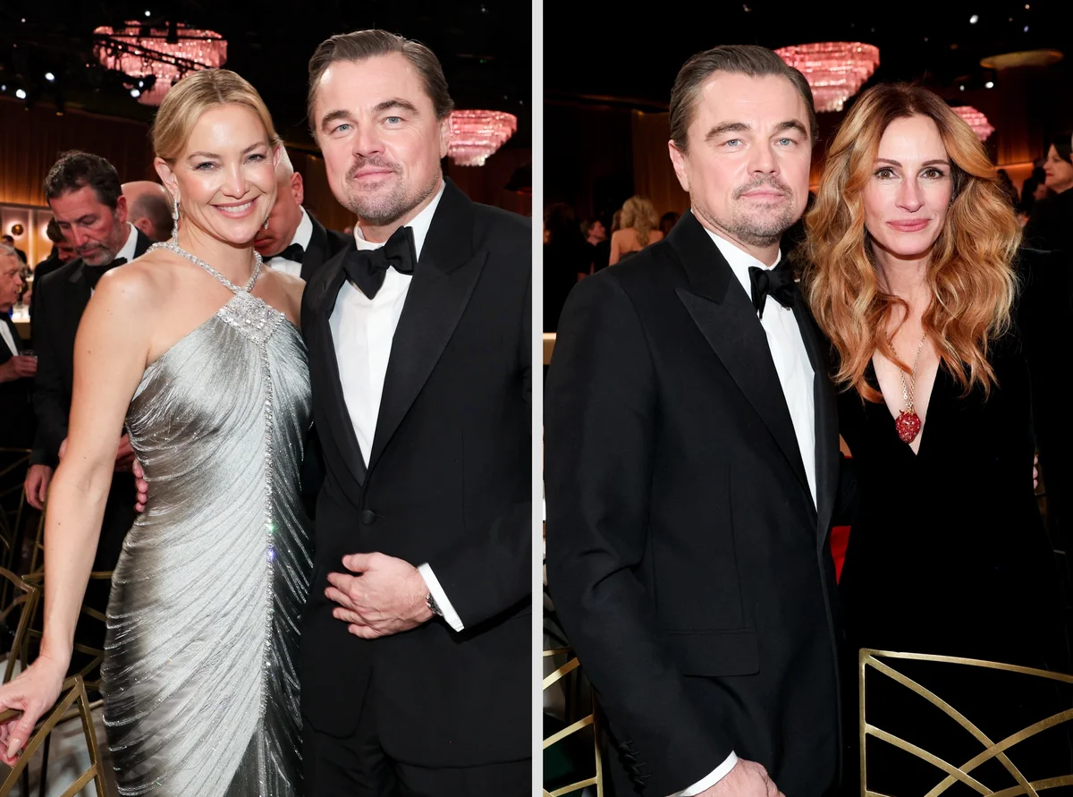 ケイト・ハドソン、ジュリア・ロバーツ、レオナルド・ディカプリオ