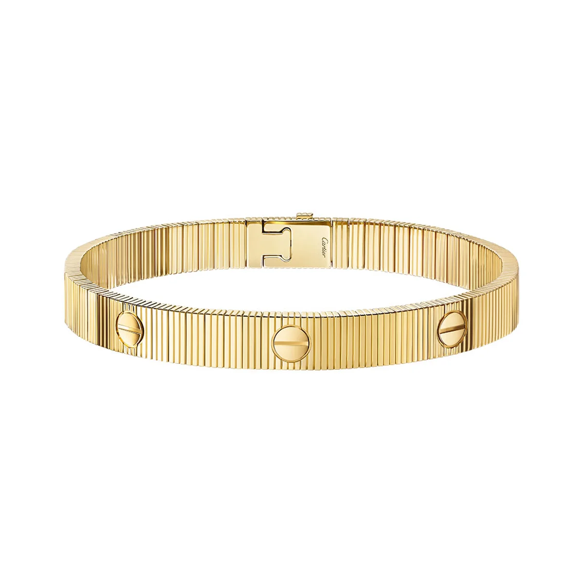 「LOVE アンリミテッド」ブレスレット〈YG〉¥1,491,600 Antoine Pividori © Cartier