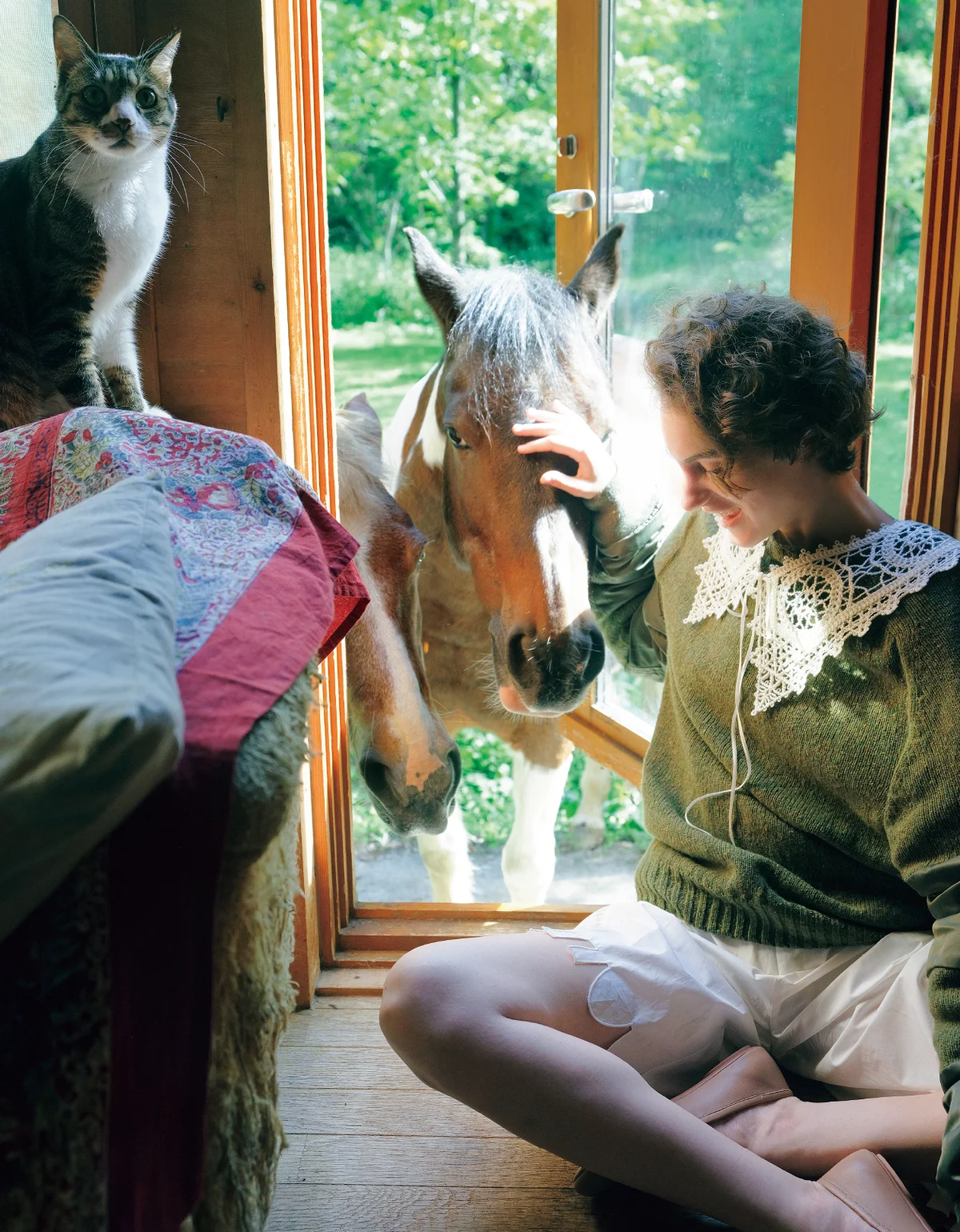 【刺しゅう、ニット、レース、花柄etc.の画像_7