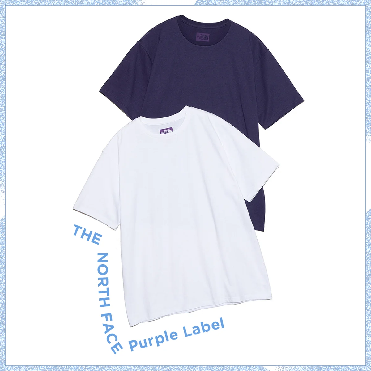 パックフィールドティー WP（White × Purple） ザ・ノース・フェイス パープルレーベル