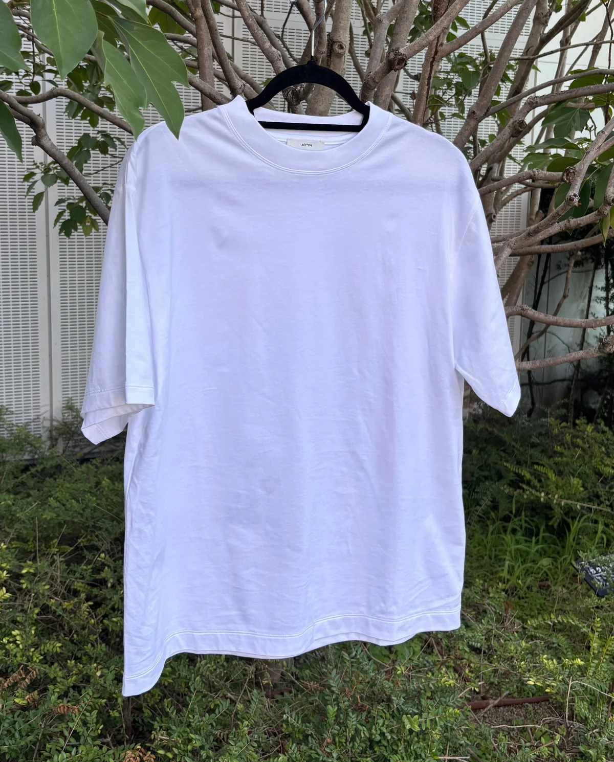 ATON  エイトン SPURSHOP別注 ルーズフィットTシャツ