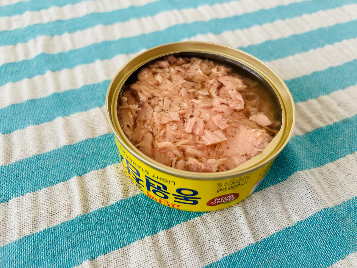 BTS JIN ドンウォンツナ缶 中身