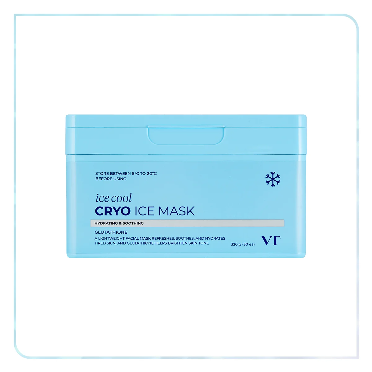 クライオひんやりマスク 30枚(320g) ¥2,640/VT CUBE JAPAN