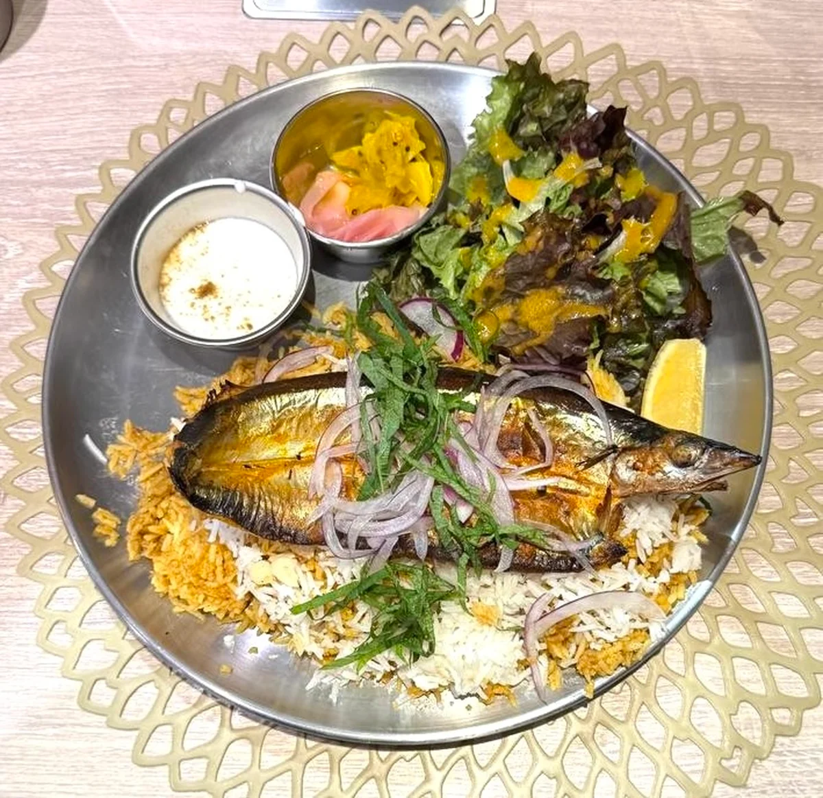 東京駅 ヤエチカ 東京カレーカルテット カレー&ビリヤニ ニルヴァーナTokyo ビリヤニ