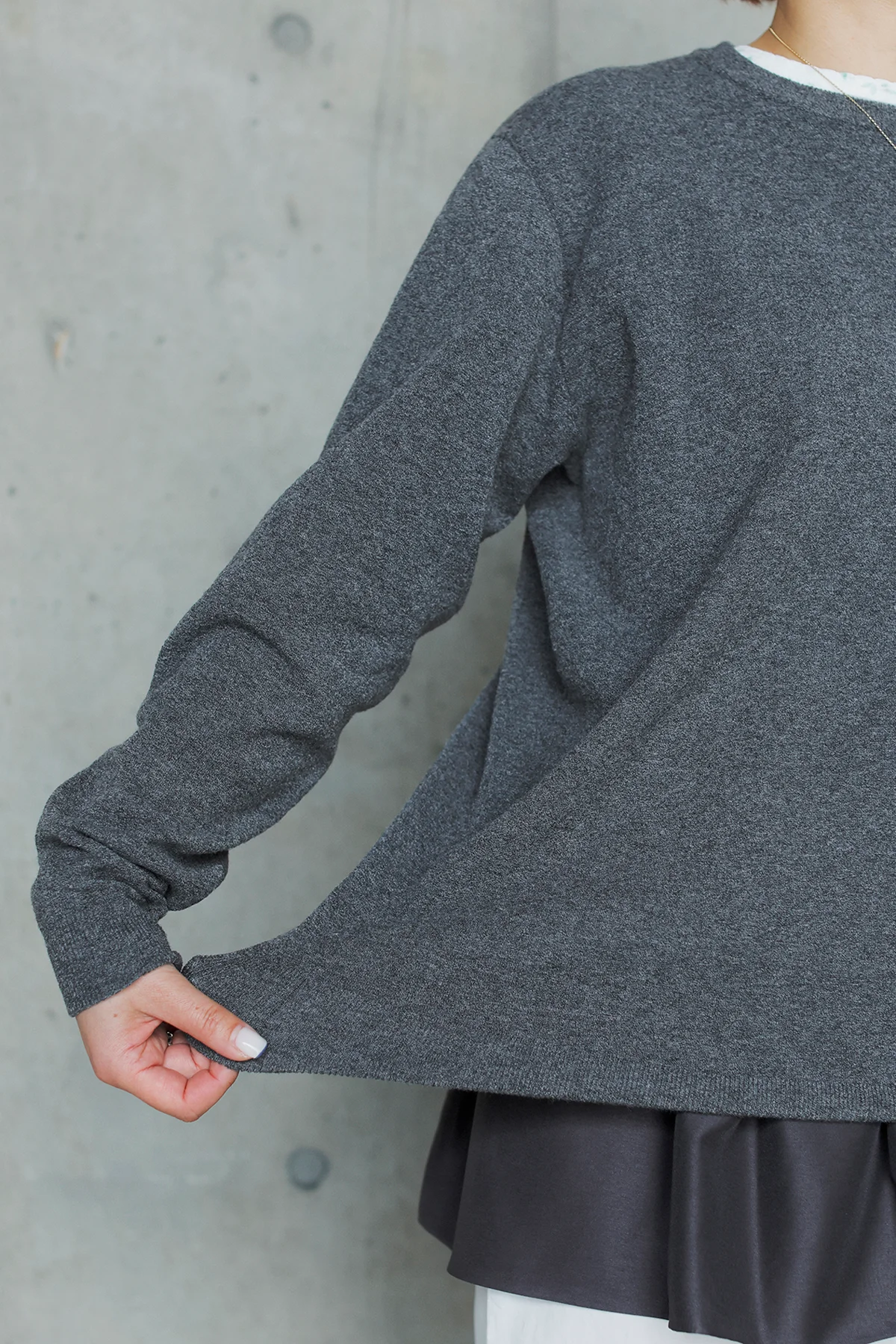  ブラミンクのTシャツを着用した後ろの写真
