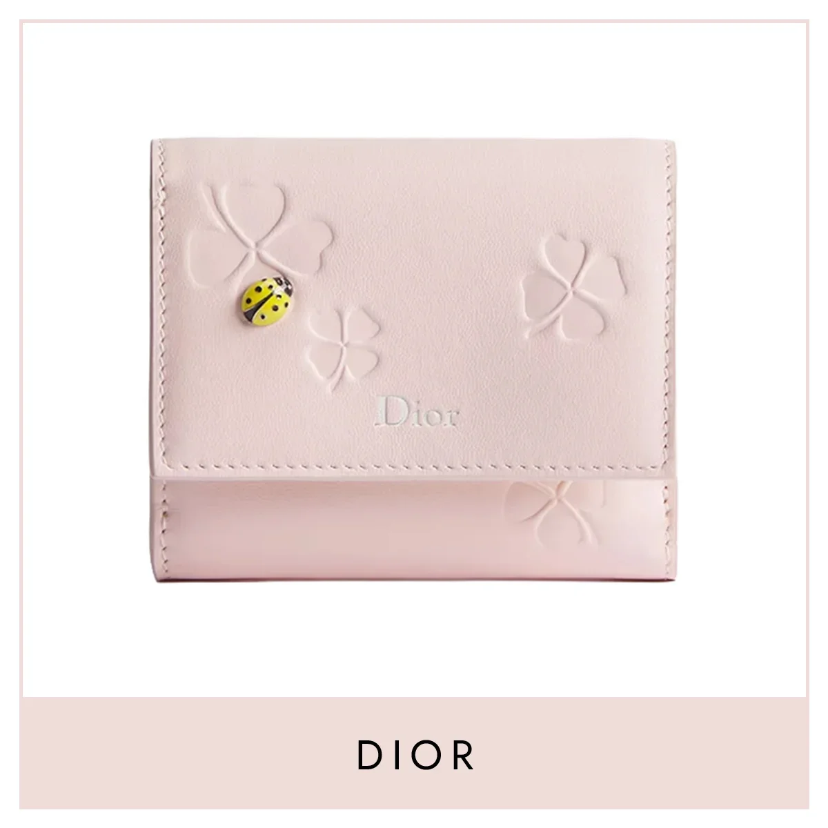 ディオール　「ディオール ジャルダン」‘Lotus’〈H8.5×W10×D2.5cm〉￥120,000