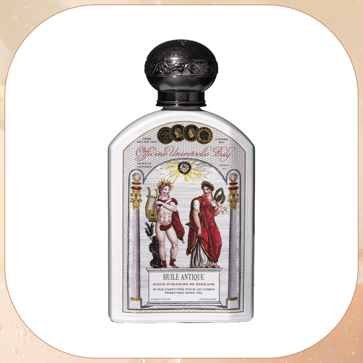 【オフィシーヌ・ユニヴェルセル・ビュリー】ユイル・アンティーク　フルール・ドランジェ・ドゥ・ベルカンヌ