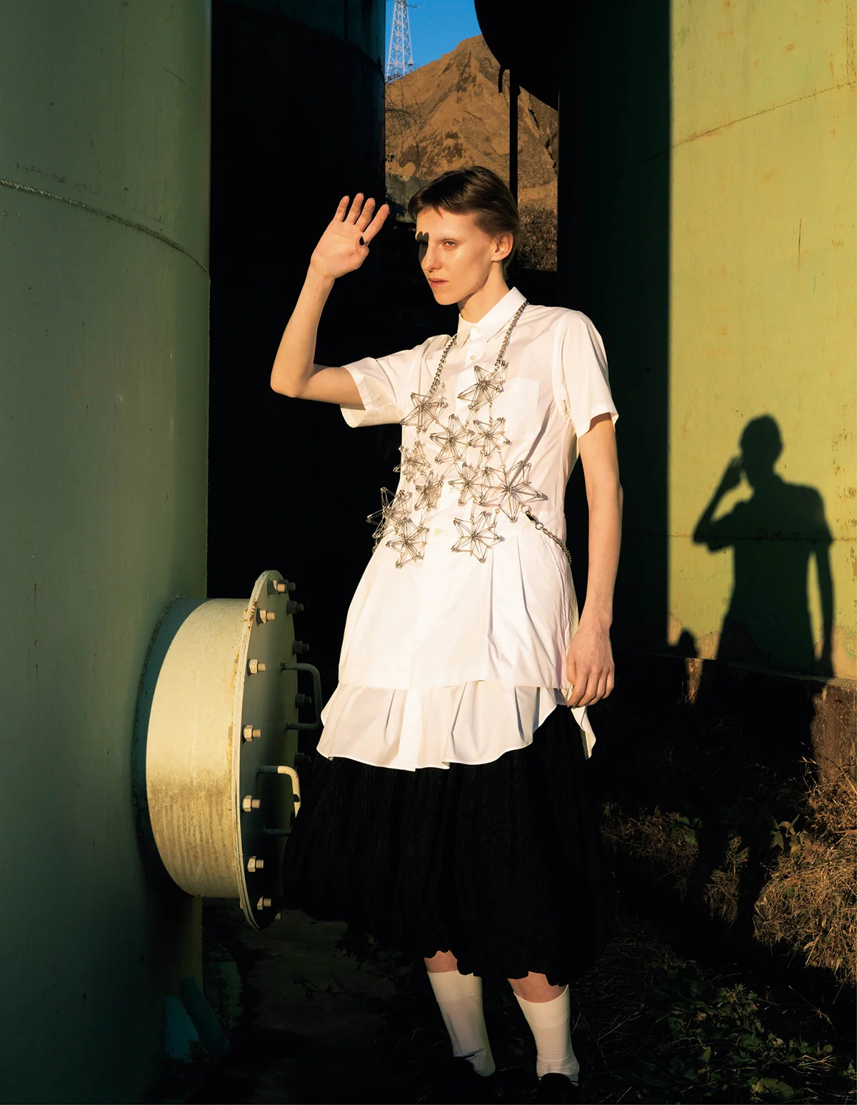 ノワール ケイ ニノミヤのワンピース・スカート・ハーネス・靴