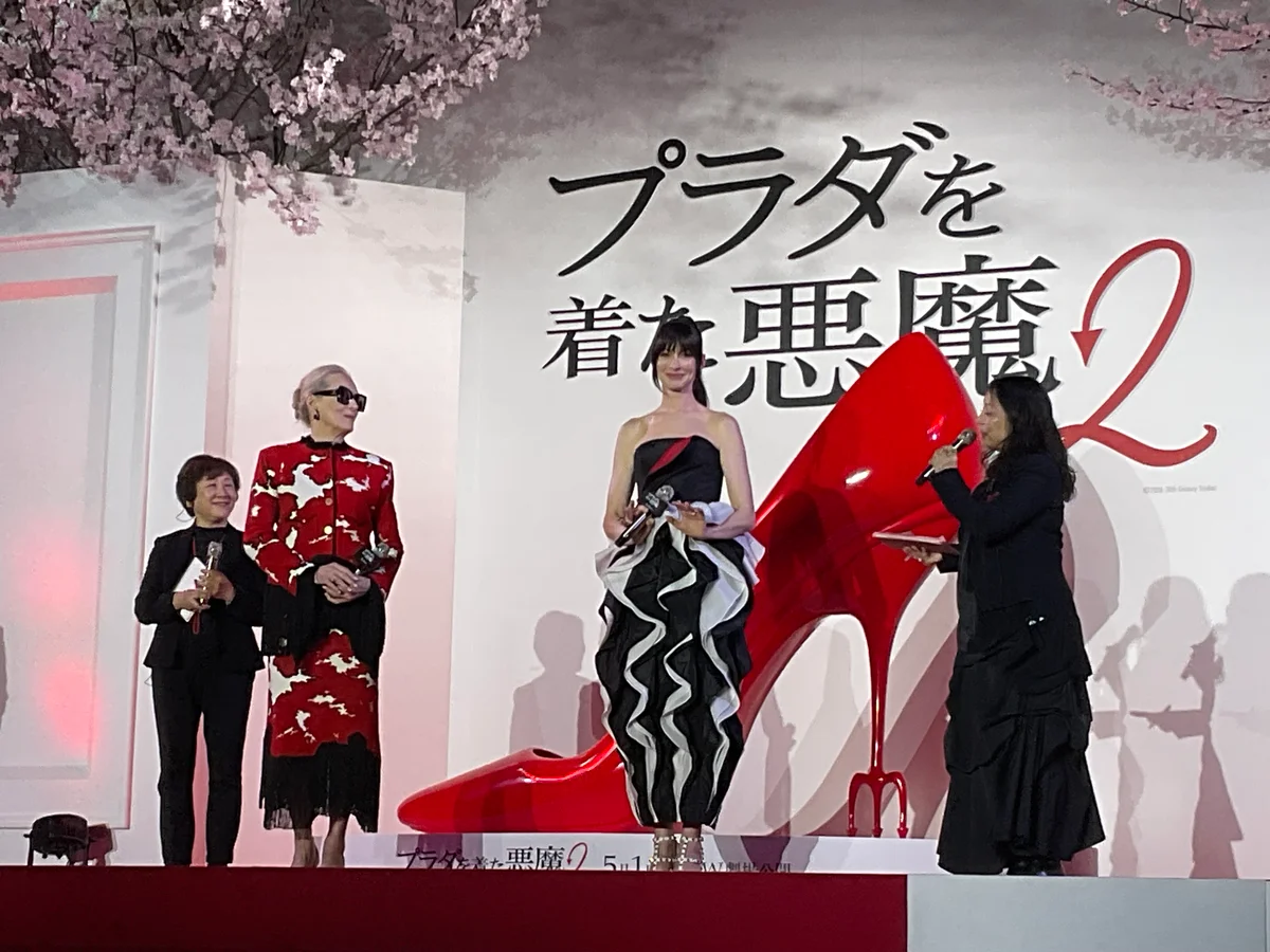 メリル・ストリープとアン・ハサウェイの『プラダを着た悪魔2』来日イベント