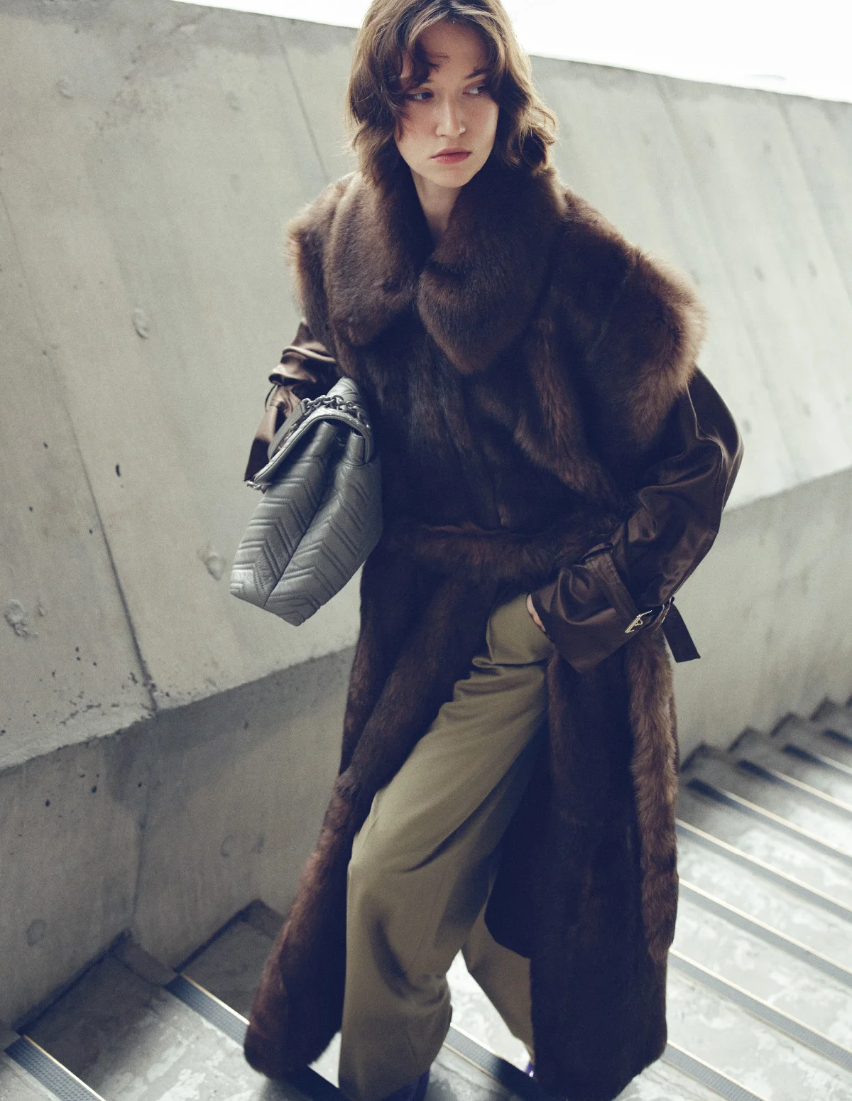 グッチのファーコート