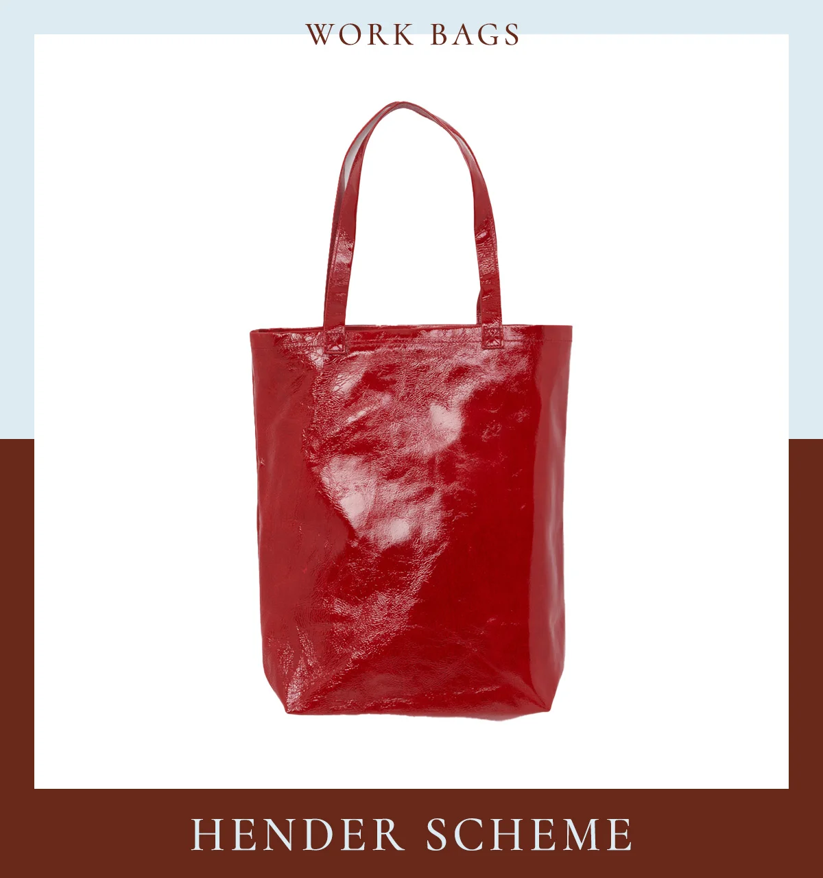 通勤バッグ　エンダースキーマ（Hender Scheme）バッグ〈H32×W35×D10cm〉￥24,200