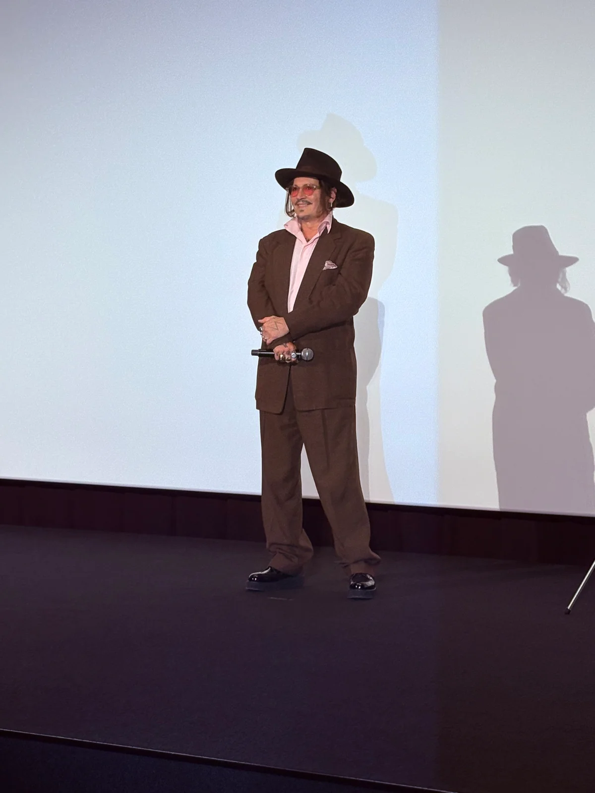 ジョニー・デップ　来日　『モディリアーニ！』