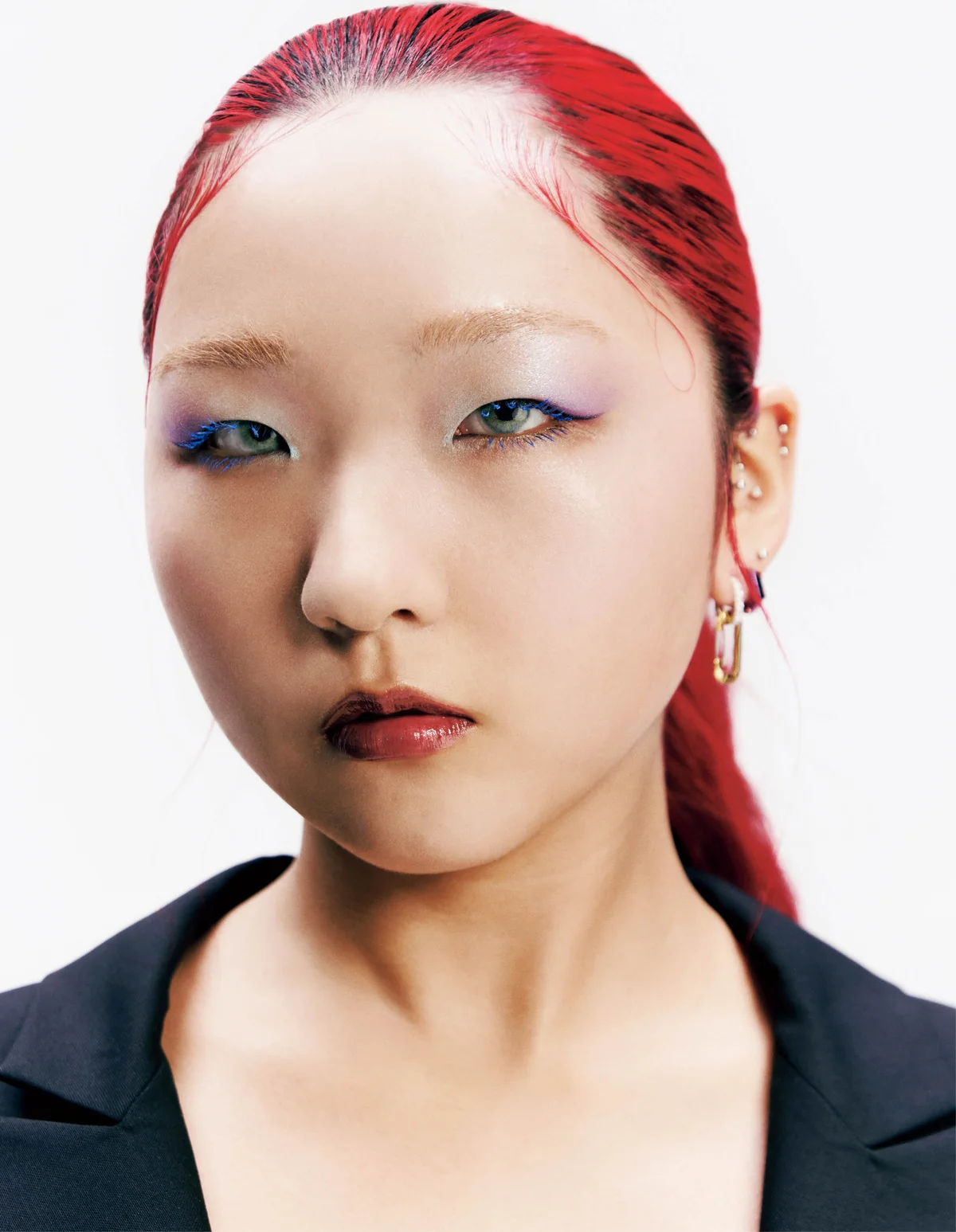 SPUR4月号に登場したHANAのCHIKAのメイクアップ