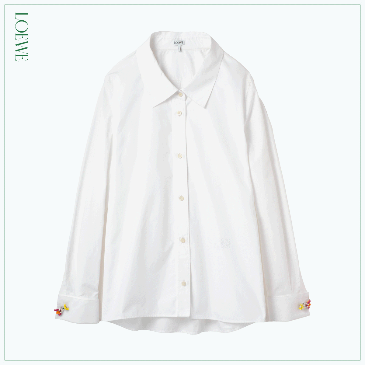 ロエベ 白 シャツ