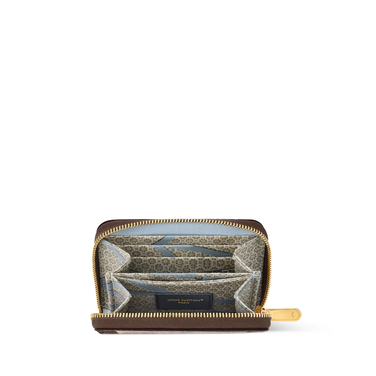 ルイ・ヴィトン「ジッピー･コインパース」の内装