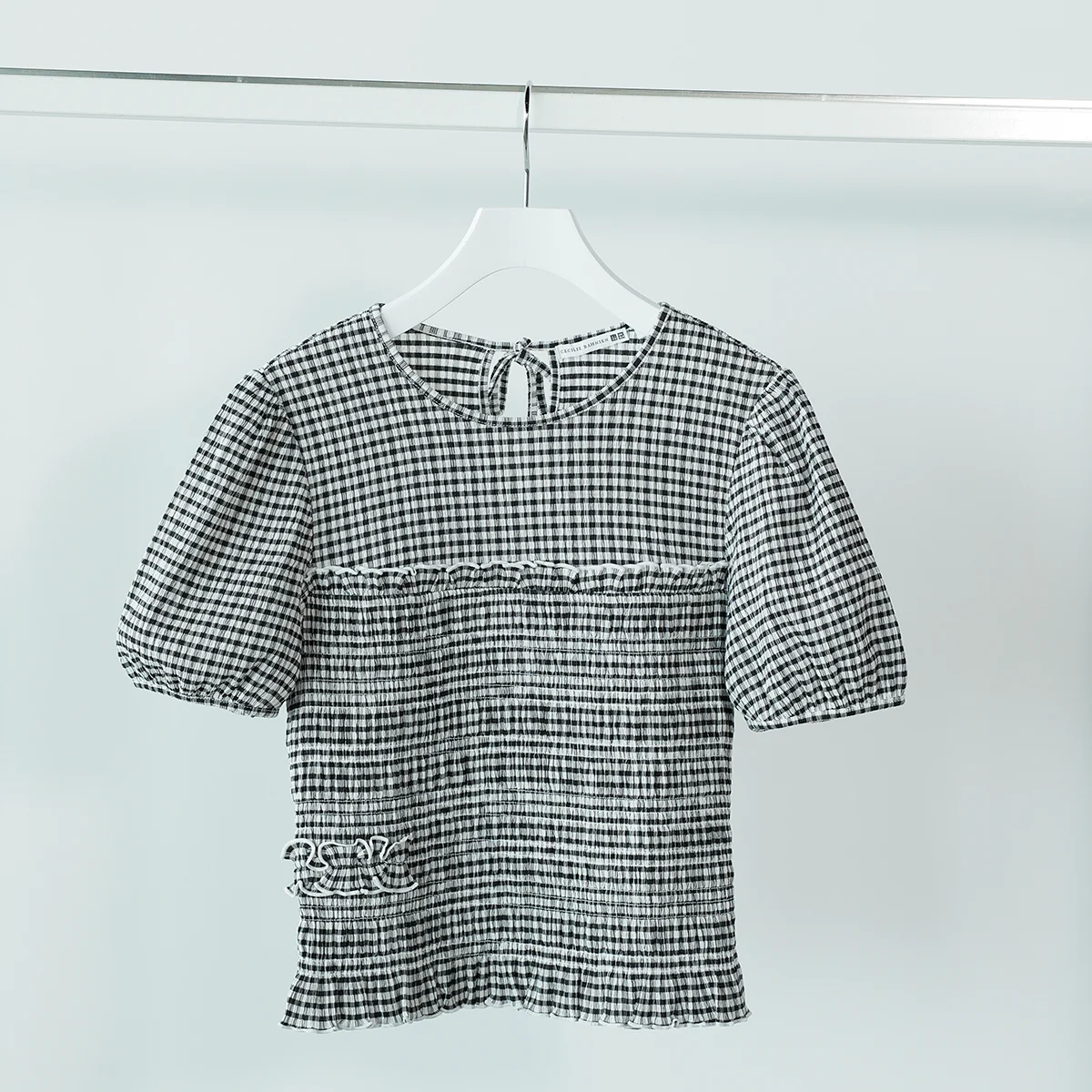 ユニクロ アンド セシリー バンセンのシャーリング ボリューム スリーブT