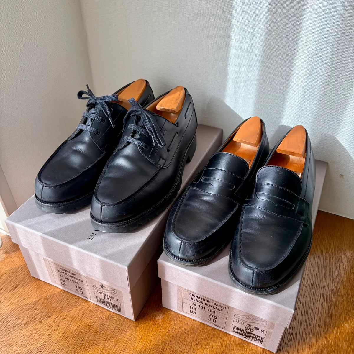 愛用のウエストンの靴の画像