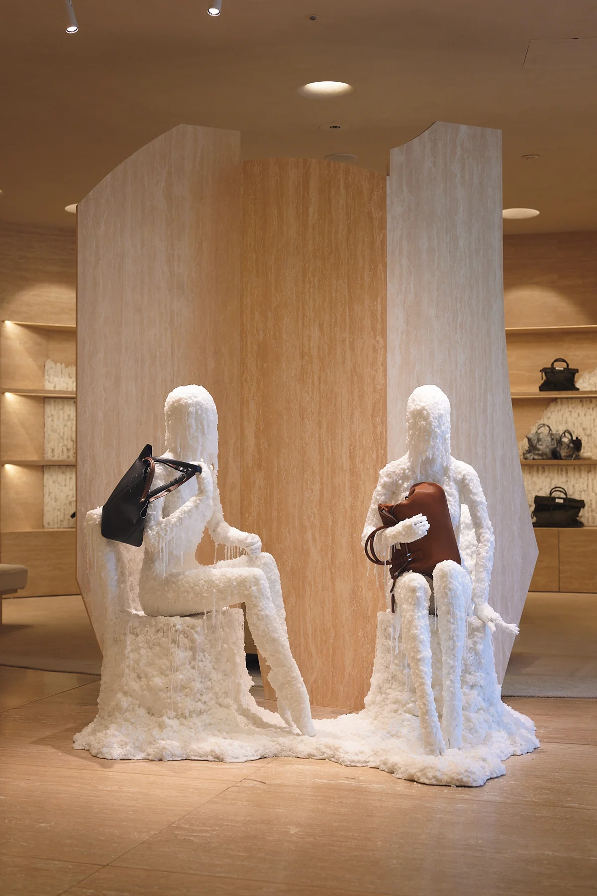 メゾン マルジェラ　Maison Margiela　ポップインイベントレポート　マネキン写真　店舗写真