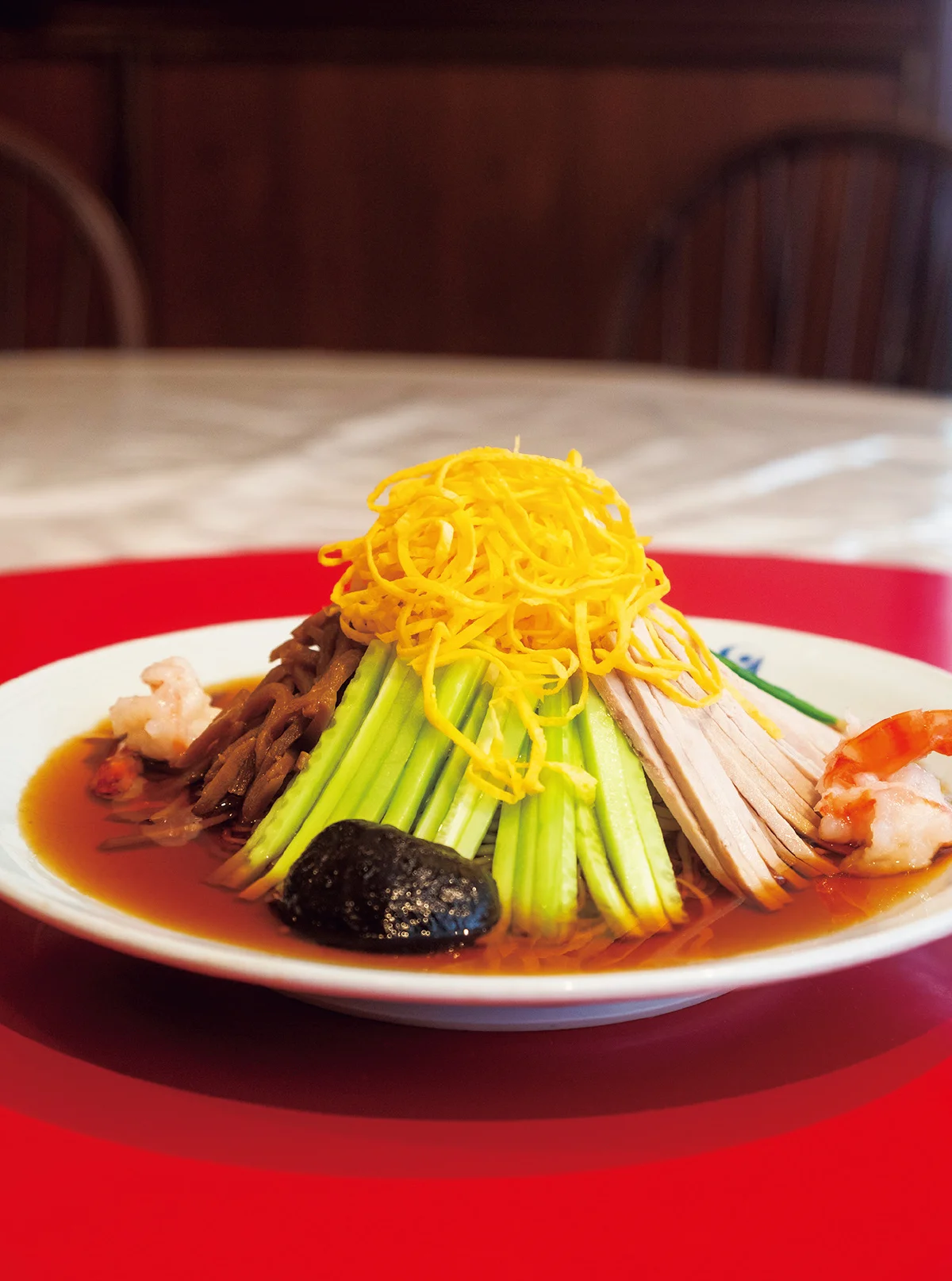 揚子江菜館／五色涼拌麺