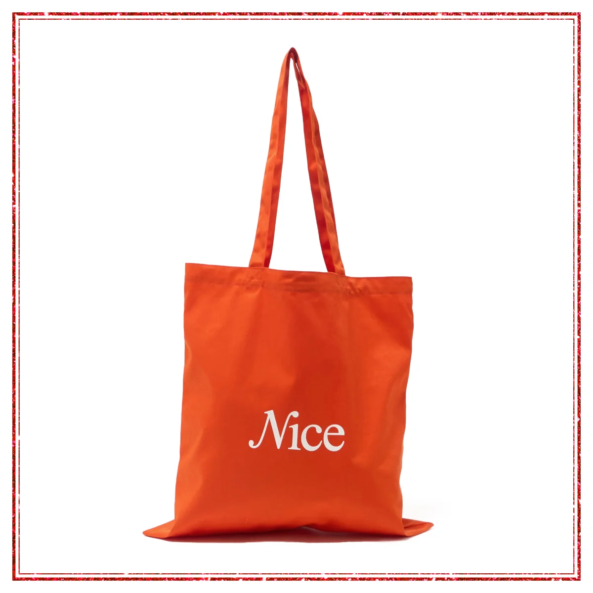 ナイスウェザー　ロゴ　トートバッグ　￥4,950