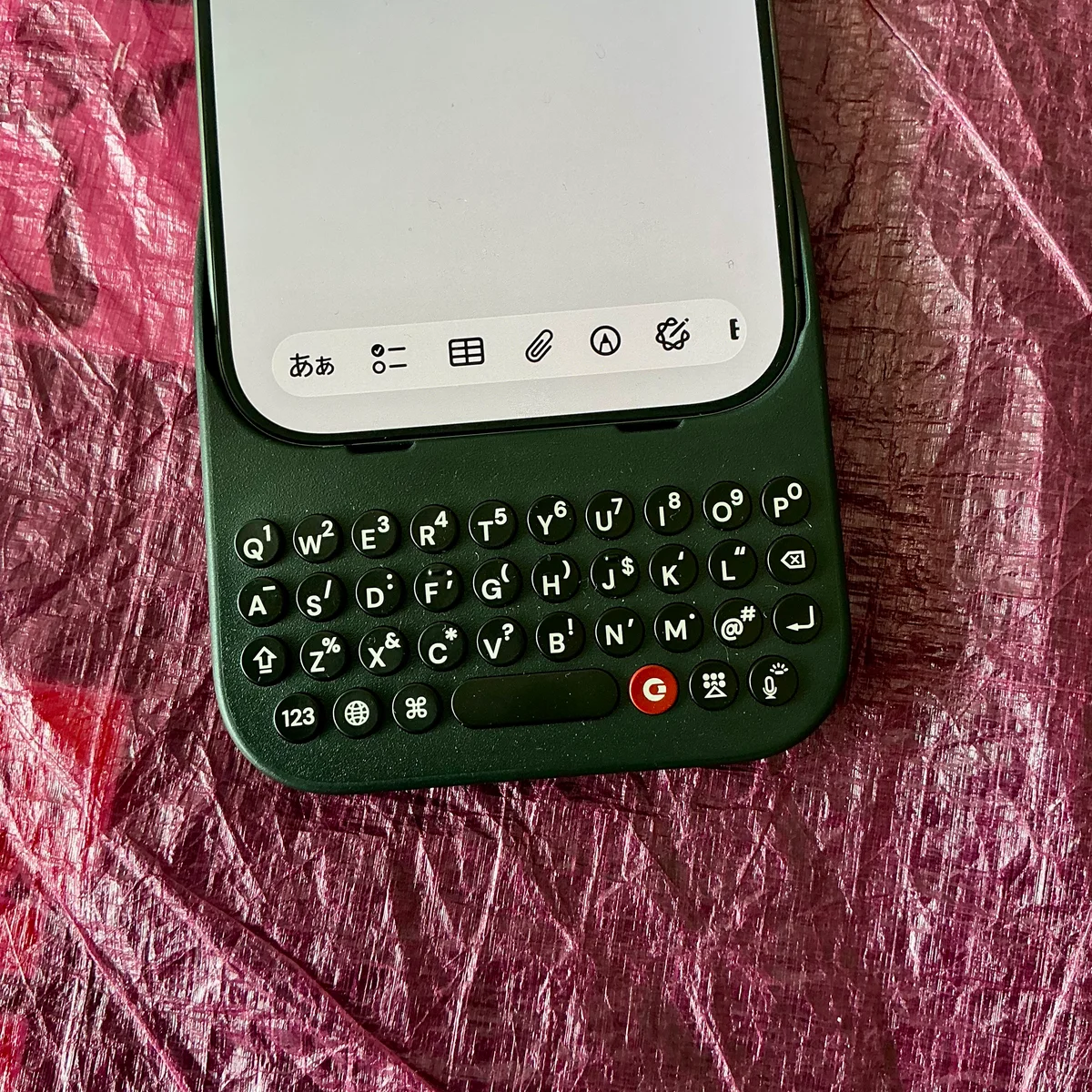 Clicksのキーボードケースの画像