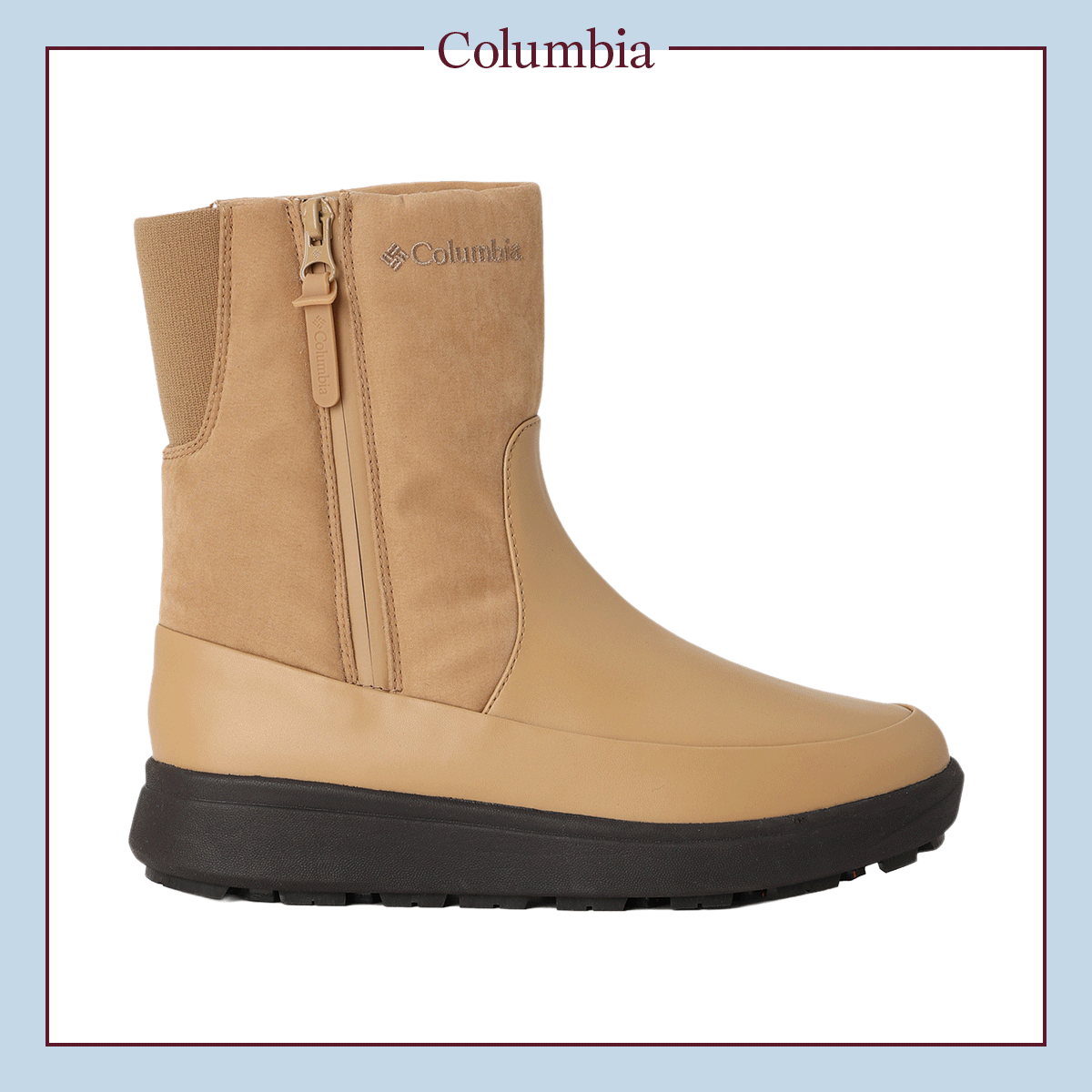 2026年冬におすすめのスノーブーツ（レディース）　コロンビア　ブーツ「サップランド スリー ディーヴァ サイドジップ ウォータープルーフ オムニヒートインフィニティ」〈ソール4cm〉¥22,000