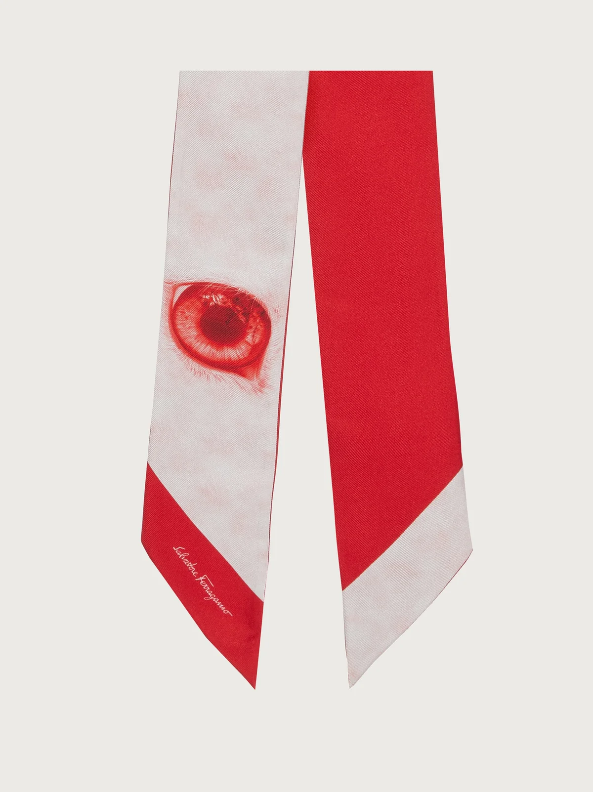 フェラガモの干支のうさぎをテーマにした2023年のカプセルコレクションのスカーフ