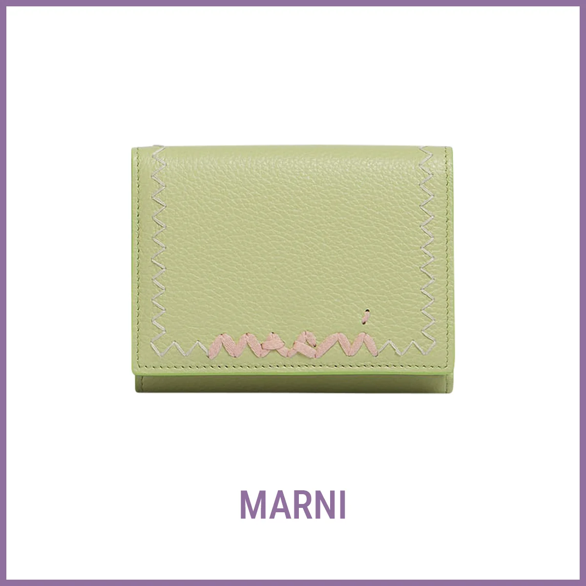 財布　マルニ　MARNI　三つ折り財布　〈H9×W10.5×D3cm〉¥102,300