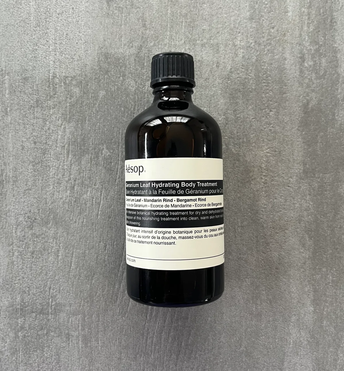 Aesop　イソップ　ゼラニウム ボディトリートメント 100ml ￥4,950