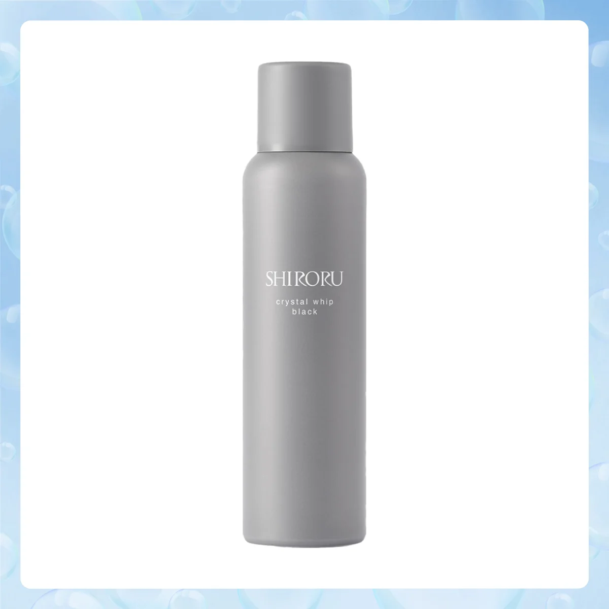 洗顔料【SHIRORU】クリスタルホイップ ブラック