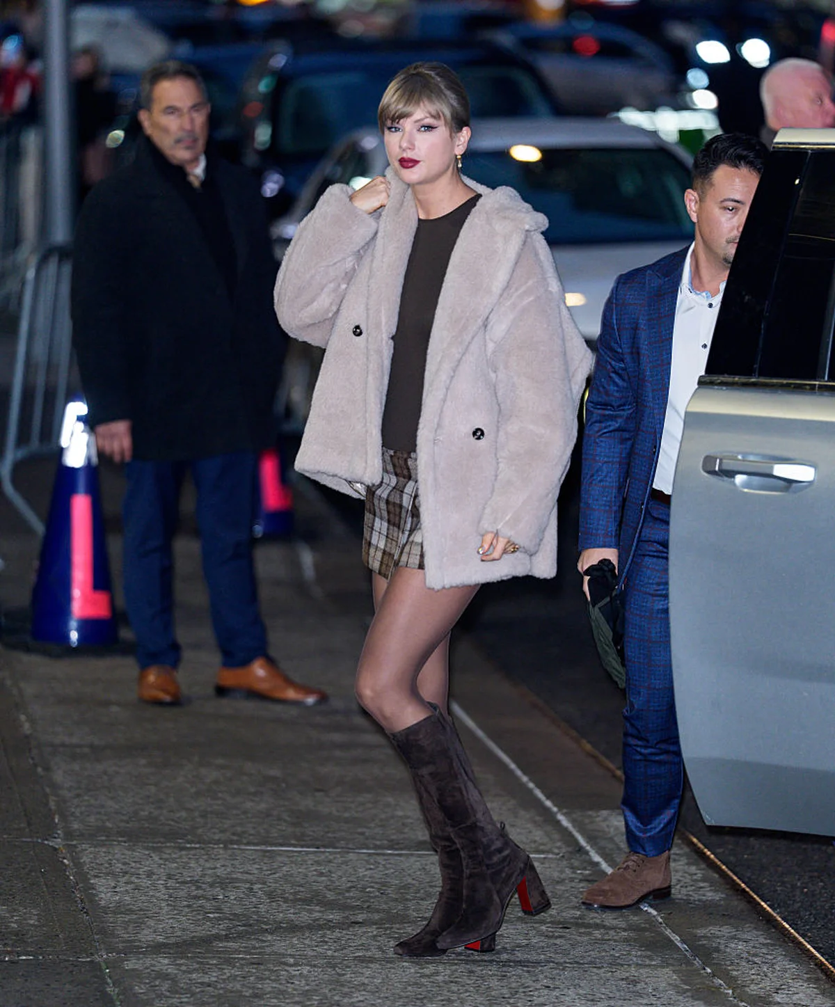 メイクがバッチリなテイラー・スウィフト