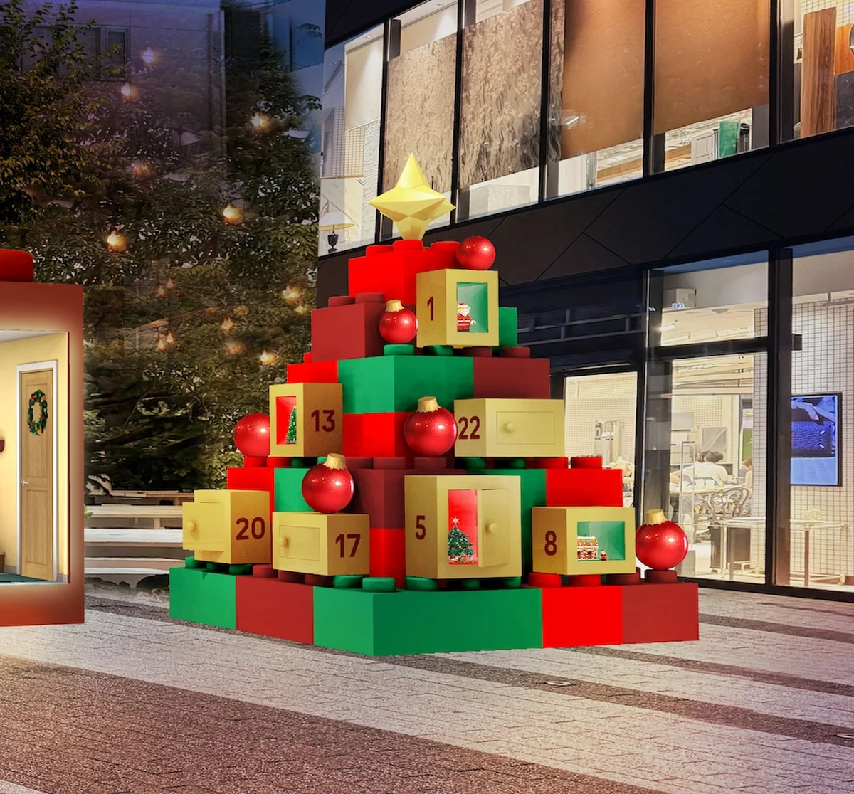 レゴ(R)の「アドベントカレンダーツリー」