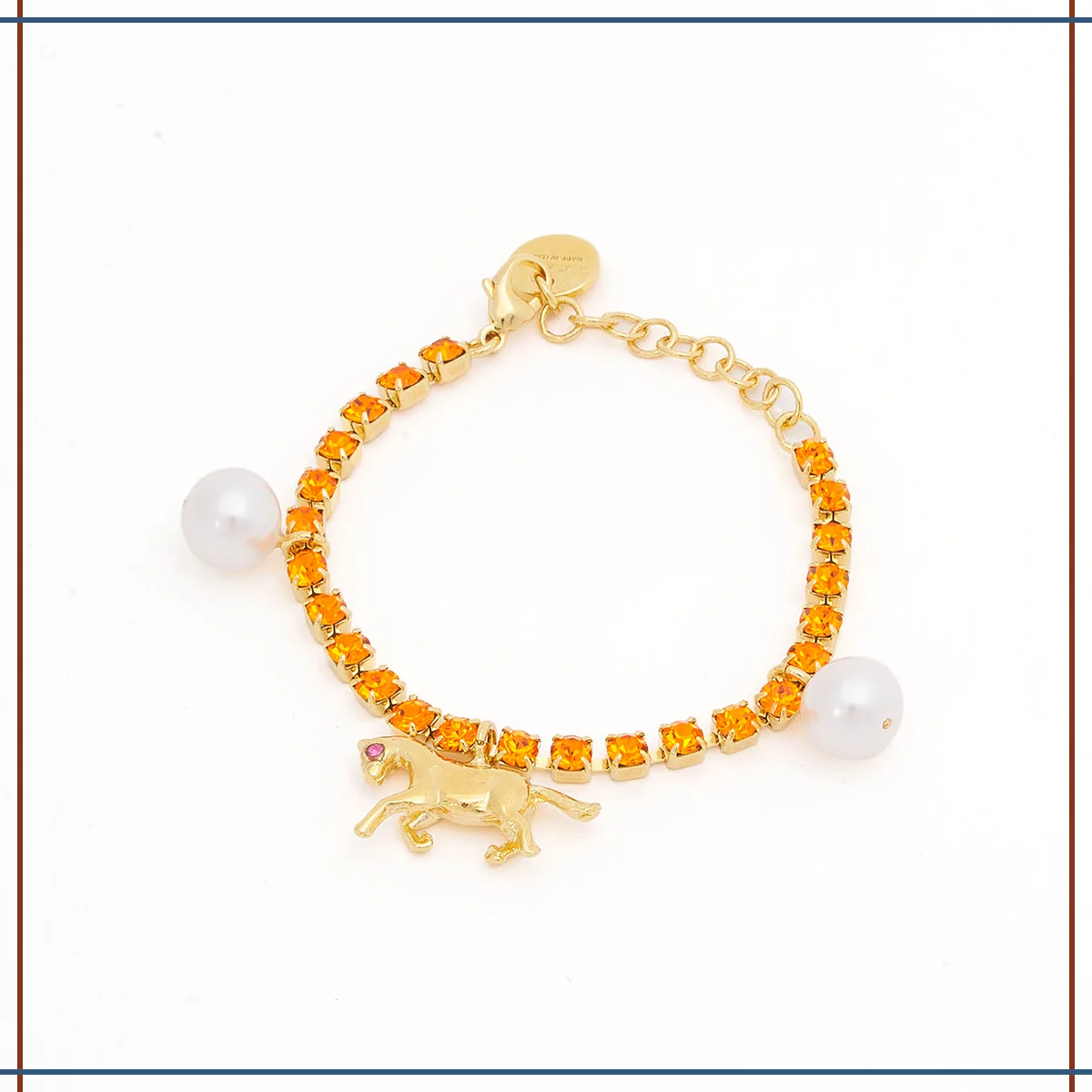 2026年の干支「午」モチーフ小物　マルニのブレスレット￥50,600